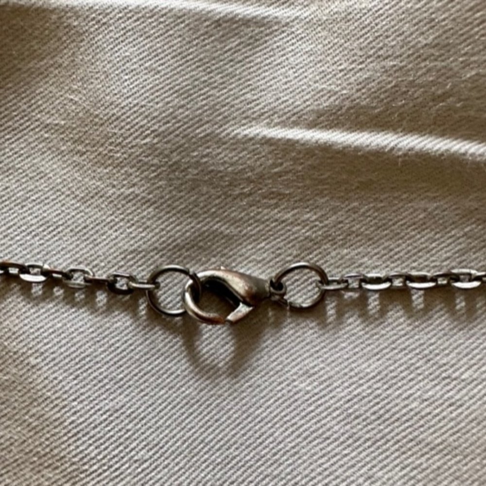 Silver Type Chain 14" - Picture 6 of 7